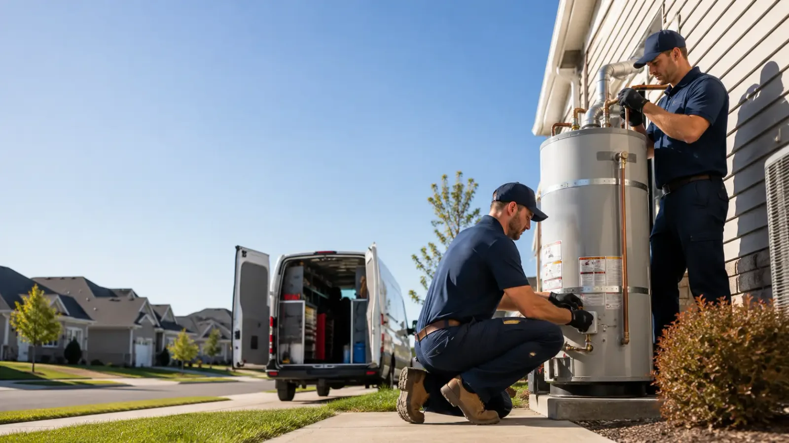 Water Heater Installation in Port Washington, OH